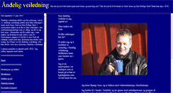 Desktop Screenshot of andeligveiledning.com
